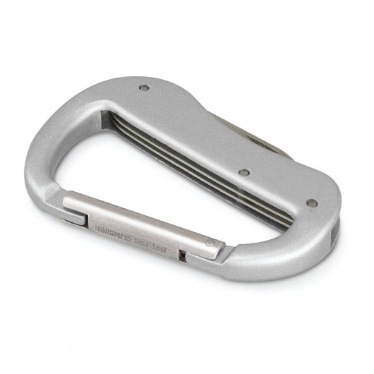 Carabiner Multi Tools silver